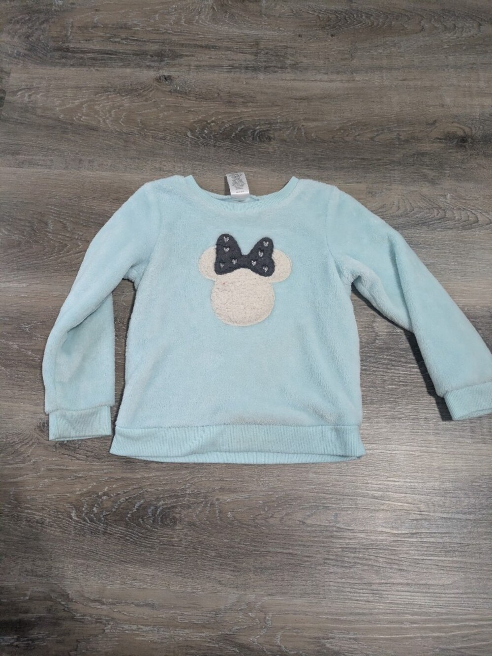 Kids Blue Fleece Minnie mouse Sweatshirt